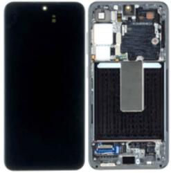 Samsung GH82-30480E Gyári Samsung Galaxy S23 OLED kijelző érintővel Szürke (Graphite) kerettel előlap (GH82-30480E)