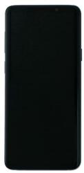 Samsung GH97-21692C Gyári Samsung Galaxy S9 Plus G965F polar kék LCD kijelző érintővel kerettel előlap (GH97-21692C)