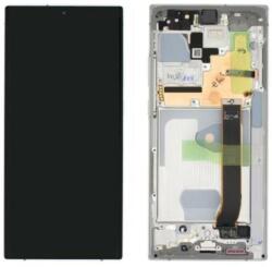 Samsung GH82-31454D Gyári Samsung Galaxy Note20 Ultra / Note20 Ultra 5G OLED kijelző érintővel Fehér kerettel előlap (GH82-31454D)