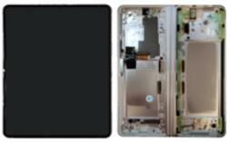 Samsung GH82-26284C Gyári Samsung Galaxy Z Fold3 5G OLED kijelző érintővel Ezüst kerettel előlap (GH82-26284C)
