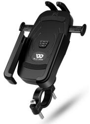  Kerékpáros mobiltelefon tartó alumínium, 360 fokban elforgatható telefonállvány (WEST BIKING)