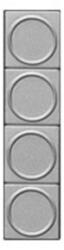 Urmet Kit 2 butoane de apel pentru tastatura 1730/501 (UR1730/104)