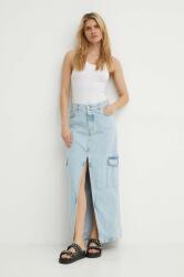 K+LUSHA farmer szoknya maxi, egyenes, KLASTREADF129KLW06 - kék S