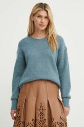 By Malene Birger gyapjú pulóver BRIELLA. könnyű, női, Q71340035 - kék M