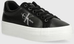 Calvin Klein sportcipő BOLD VULC FLATF LOW MIX ML MTR fekete, YW0YW01492 - fekete Női 38