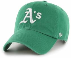 47 brand pamut baseball sapka MLB Oakland Athletics zöld, nyomott mintás, B-NLRGW18GWS-KYA - zöld Univerzális méret