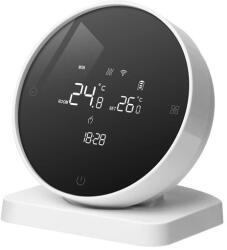Beok Controls Termostat pentru centrala pe gaz BeOk BOT-R7-X-WIFI, Aplicatie, Programare, Incarcare USB, Baterii