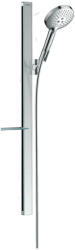 Hansgrohe Raindance Select S, zuhanygarnitúra 120 3jet EcoSmart 9 l/perc zuhanyrúddal 900 mm és polccal, króm, HAN-27649000 (HAN-27649000)