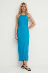 Samsøe Samsøe ruha SANJA maxi, egyenes, F24200144 - kék L