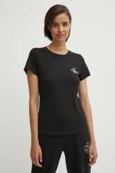 Calvin Klein Jeans pamut póló 2 db - fekete XS - answear - 16 790 Ft