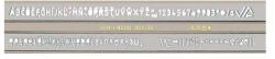 KOH-I-NOOR Betűsablon, 3, 5 mm, KOH-I-NOOR