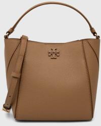 Tory Burch bőr táska McGraw Small barna, 158500.227 - barna Univerzális méret