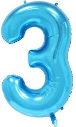 Cakesicq Hármas számú fólialufi kék 102cm - Cakesicq (ilcCQBP.N1L.3.blue)