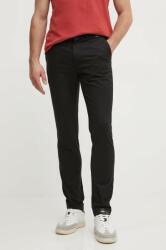 Calvin Klein nadrág férfi, fekete, testhezálló, K10K113696 - fekete 32/32