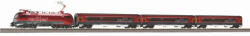 Piko induló készlet Railjet Taurus villanymozdony személyvagonokkal, ágyazatos sínnel ÖBB VI - 57178 H0 1: 87 méretarány (PI57178)