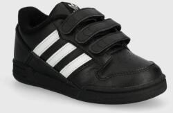 adidas Originals gyerek bőr sportcipő fekete - fekete 19
