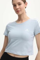 adidas t-shirt Essentials női, IR6115 - kék L