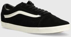 Vans velúr teniszcipő Old Skool Lowpro fekete, VN000D0E1KP1 - fekete Női 37