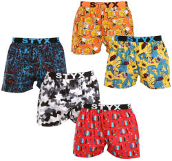 Styx 5PACK Tarka Férfi boxeralsó art Styx sport gumi (5B1473490) XXL