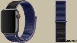 FeiFan Szövet óraszíj Apple Watch órához 38/40/41 mm FeiFan - Lila (IWNY327)