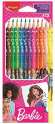 Maped Barbie háromszögletű színesceruza készlet - 12 darabos - MAPED (CW-862207)