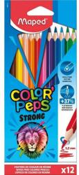 Maped Color Peps STRONG háromszögletű színesceruza készlet - 12 darabos (CW-862712)