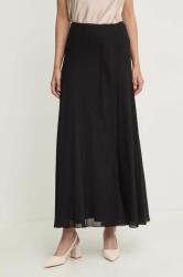Calvin Klein szoknya fekete, maxi, harang alakú, K20K207166 - fekete 34