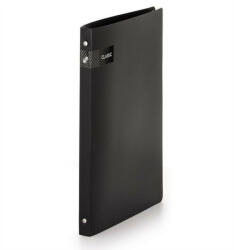 KARTON P+P Gyűrűskönyv A4, 4 gyűrűs 2cm gerinc PP, Karton P+P Opaline fekete (2-101) - bestoffice