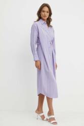 HUGO BOSS ruha lila, midi, oversize, 50521214 - lila 34