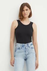 Calvin Klein top női, fekete, K20K207190 - fekete M