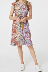 RohBoutique Rochie cu imprimeu floral Multicolour si cordon, ROH DR4676