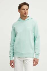 Calvin Klein felső narancssárga, férfi, sima, kapucnis, K10K109927 - türkiz S