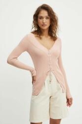 GUESS pulóver SELENE könnyű, női, rózsaszín, W4YR03 Z2V62 - rózsaszín XS