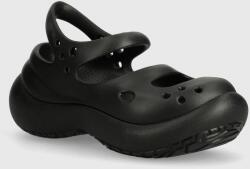 Crocs szandál Phaedra fekete, női, platformos, 209560 - fekete Női 37/38