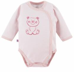 Eevi Hosszú ujjú, hosszú ujjú body BIG BEAR rózsaszín - 68