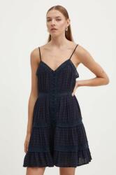 Superdry ruha sötétkék, mini, harang alakú - sötétkék XS - answear - 21 990 Ft