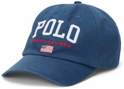 Ralph Lauren gyerek pamut baseball sapka sötétkék, nyomott mintás, 323940810001 - sötétkék Univerzális méret