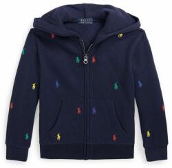 Ralph Lauren gyerek felső sötétkék, mintás, kapucnis, 322846209007 - sötétkék 88-93