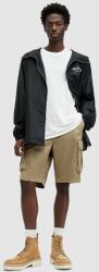 AllSaints pamut rövidnadrág SLANE SHORT bézs, MT501Z - bézs 32
