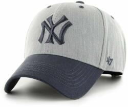 47 brand pamut baseball sapka MLB New York Yankees szürke, nyomott mintás, BCPTN-MLDTT17KHP-GY10 - szürke Univerzális méret
