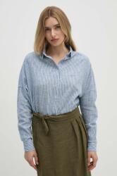 Pepe Jeans len ing MARCEL galléros, relaxed, PL304870 - kék S