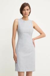 Calvin Klein gyapjú ruha szürke, mini, testhezálló, K20K207577 - szürke 36