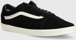 Vans velúr teniszcipő Old Skool Lowpro fekete, VN000D0E1KP1 - fekete Női 42