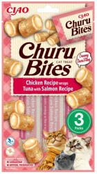 Churu Recompense pentru pisici Churu Cat Bites Tuna & Salmon 10g x 3packs