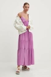 Abercrombie & Fitch ruha lila, maxi, harang alakú - lila L