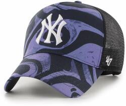 47 brand baseball sapka MLB New York Yankees lila, mintás, B-ENLDT17PTP-PP - lila Univerzális méret