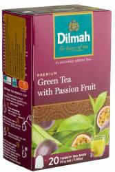 Dilmah Premium filteres zöld tea passiógyümölcs aromával, aromazáró csomagolásban 20 filter 30 g