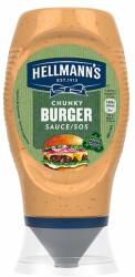 Hellmann's burger szósz csemegeuborka és vöröshagyma darabokkal 258 g