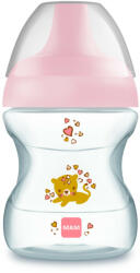MAM Learn to Drink Cup Leopárd rózsaszín 190 ml