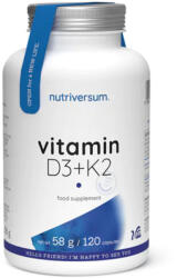Nutriversum Vitamin D3+K2 kapszula 120 db